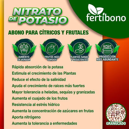 Nitrato de Potasio beneficios