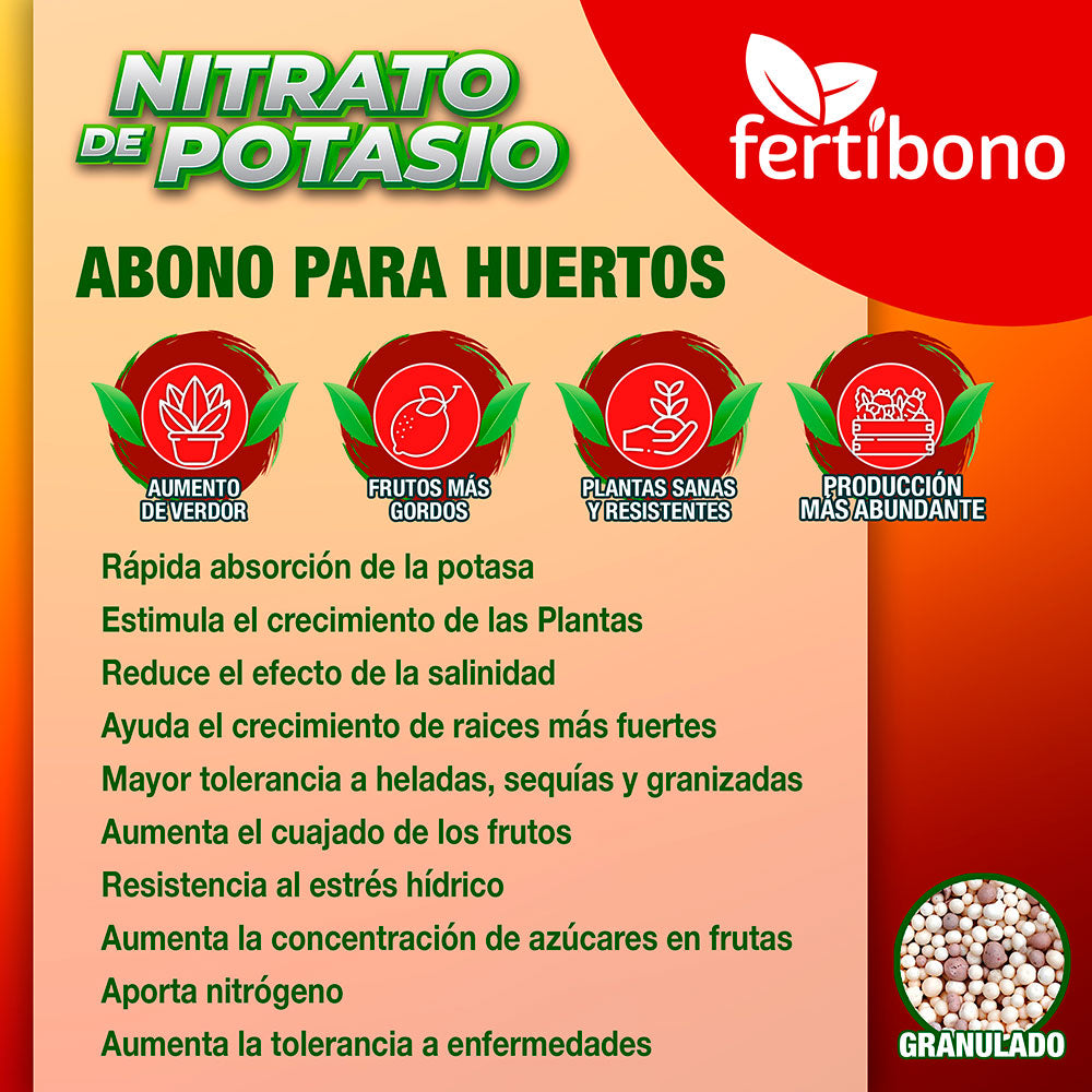 abono y fertilizantes para huerto