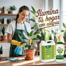 Fertibono - Jabón Potásico y Aceite de Neem - 5L + 1l - Limpieza y Cuidado Natural para Plantas y Jardín - 100% Ecológico y Biodegradable