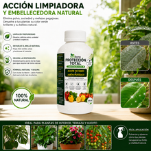 FERTIBONO PROTECCIÓN TOTAL | Solución Multiusos Natural para Plantas |250ml| Jabón Potásico + Aceite de Neem | Ideal para Huertos y Jardines