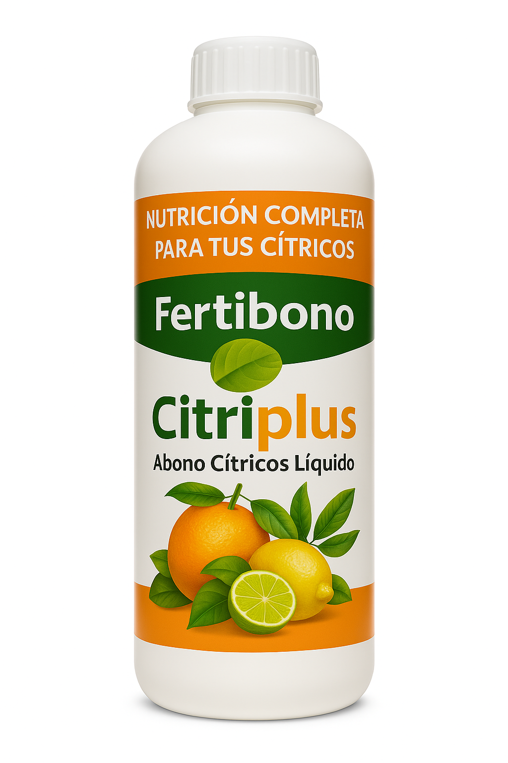 Fertibono CitriPlus: Abono Cítricos, (1L), Rico en Hierro, Zinc, Calcio,Manganeso, Magnesio, AminoAcidos y NPK - Abono Plantas, Ecológico, Residuo Cero