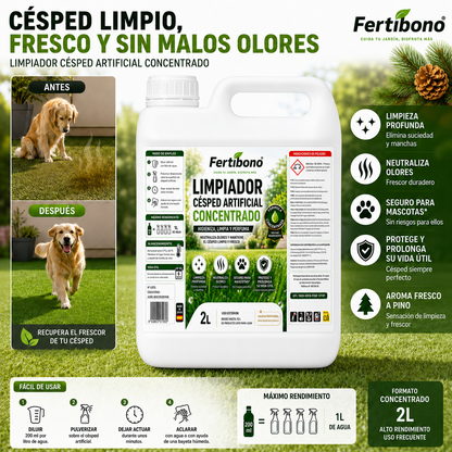 Fertibono PureTurf 2 L Limpiador Césped Artificial