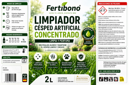 Fertibono PureTurf 2 L Limpiador Césped Artificial