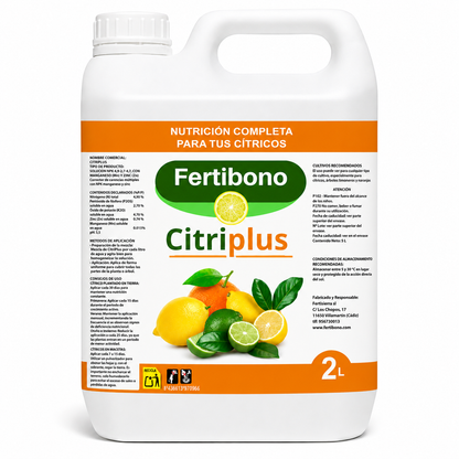Abono para Cítricos con Hierro y NPK | Fertibono CitriPlus 2L