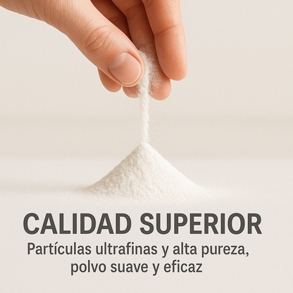 FERTIBONO Tierra de Diatomeas PREMIUM – 100 % Natural | Polvo Ultrafino 8 kg |Múltiples Aplicaciones | Alta Pureza Super Blanca | Vegano y Seguro