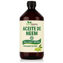 FERTIBONO Aceite de Neem 100% Puro y Natural  - 250ML - Extraído de Semillas - Vitalidad y Bienestar para Plantas - Hidratación y Nutrición Natural - Residuo Cero