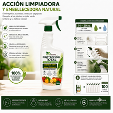 FERTIBONO PROTECCIÓN TOTAL | Solución Multiusos Natural para Plantas |750ml| Jabón Potásico + Aceite de Neem | Ideal para Huertos y Jardines
