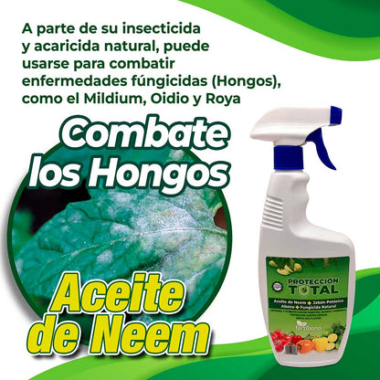 FERTIBONO CitriSalud: Abono Cítricos, Aceite de Neem, Jabón Potásico, Abono Plantas, (2Kg + 750ml), Nutre, Previene