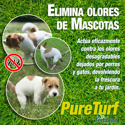 Fertibono Limpiador de Césped Artificial, (2L), Protege a tus Niños: Deshazte de los Olores, Virus y Bacterias de Orina de Mascotas para un Césped Seguro y Limpio