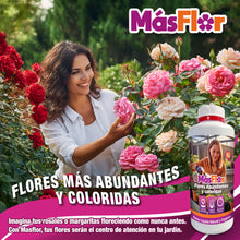 FERTIBONO MásFlor - Fertilizante que Revive tus Plantas Verdes y Flores, Abono Liquido, [100%] Natural y Orgánico, 1L