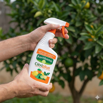 Abono Citricos CitriPlus Fertibono 750 ml listo para usar | Pulverización foliar para limonero y naranjo | Ayuda a mantener hojas verdes, floración y fruto