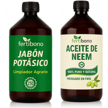 FERTIBONO BabyPlus - Jabón Potásico y Aceite de Neem – Pack 250 ml - Alta Concentración, Mayor Ahorro con Menor Dosis, Eficacia en el Cuidado de Plantas.