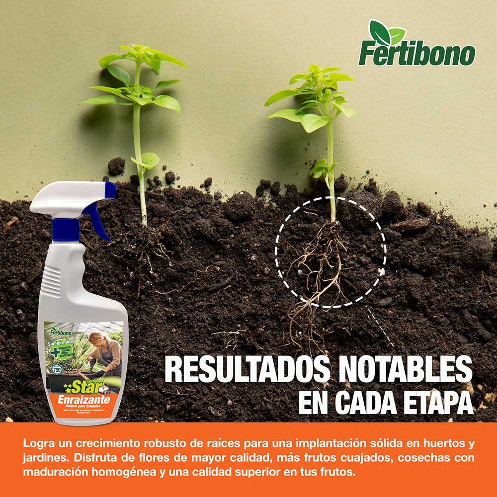 FERTIBONO STAR: Enraizante Natural para Esquejes