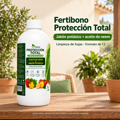 Nueva imagen de Fertibono Protección Total en una terraza con plantas
