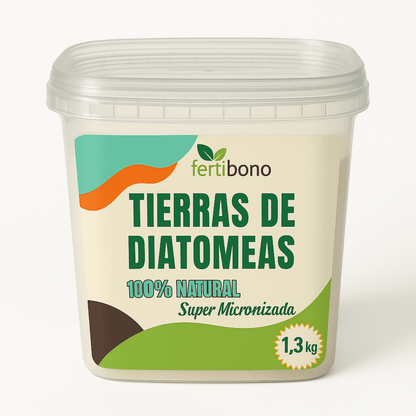 Tierra de Diatomeas PREMIUM – 100 % Natural | Polvo Ultrafino 1,3 kg |Múltiples Apliacaciones | Alta Pureza Super BlancaVegano y Seguro