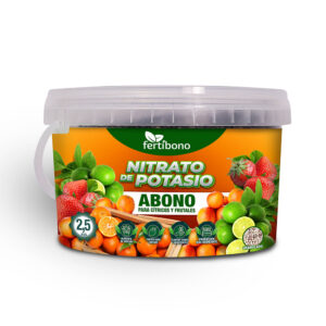 Nitrato de Potasio o Nitrato Potásico (KNO3). A causa de que es el fertilizante más eficiente, consiguiendo un alto valor nutricional, pero con un mínimo impacto ambiental.