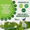 Fertibono Abono Plantas: Fertilizante Natural con NPK, Hierro, Boro, Zinc y Más - Enriquecido con Algas y Materia Orgánica - Ideal para Verde Intenso en Interior y Exterior